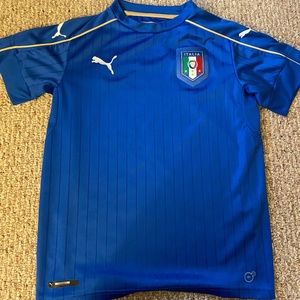 Youth Puma Italy National Team Soccer Jersey